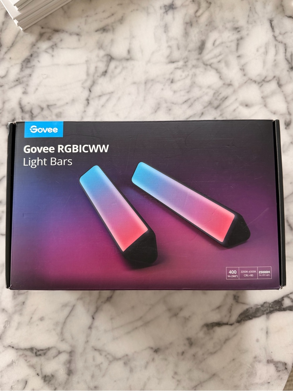 Govee RGBICWW Light Bars - Black